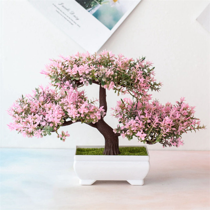 BlossomBonsai umjetno stablo – Realistični mini bonsai s ružičastim cvjetovima