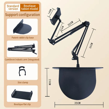 Soporte ajustable para teléfono y tableta de 360°