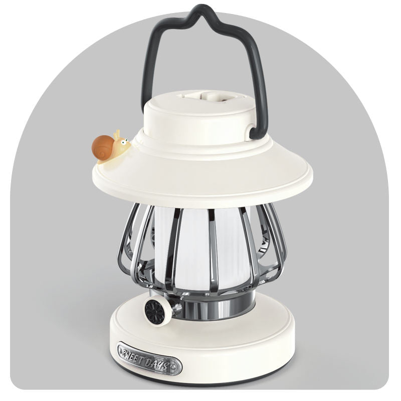 SnailGlow prijenosna kamp svjetiljka – USB punjiva noćna lampa