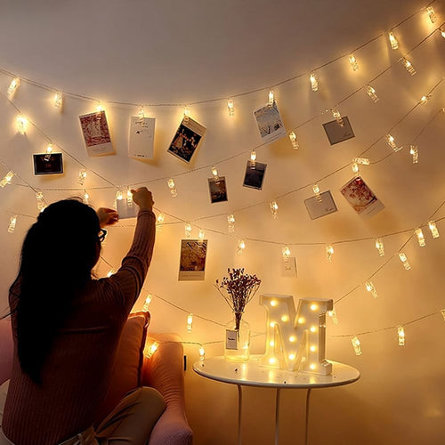 LumiClip LED lanac svjetala – Magične svjetlosne niti s foto kopčama
