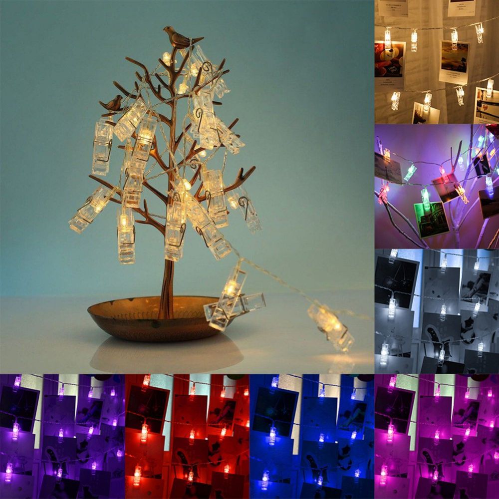LumiClip LED lanac svjetala – Magične svjetlosne niti s foto kopčama