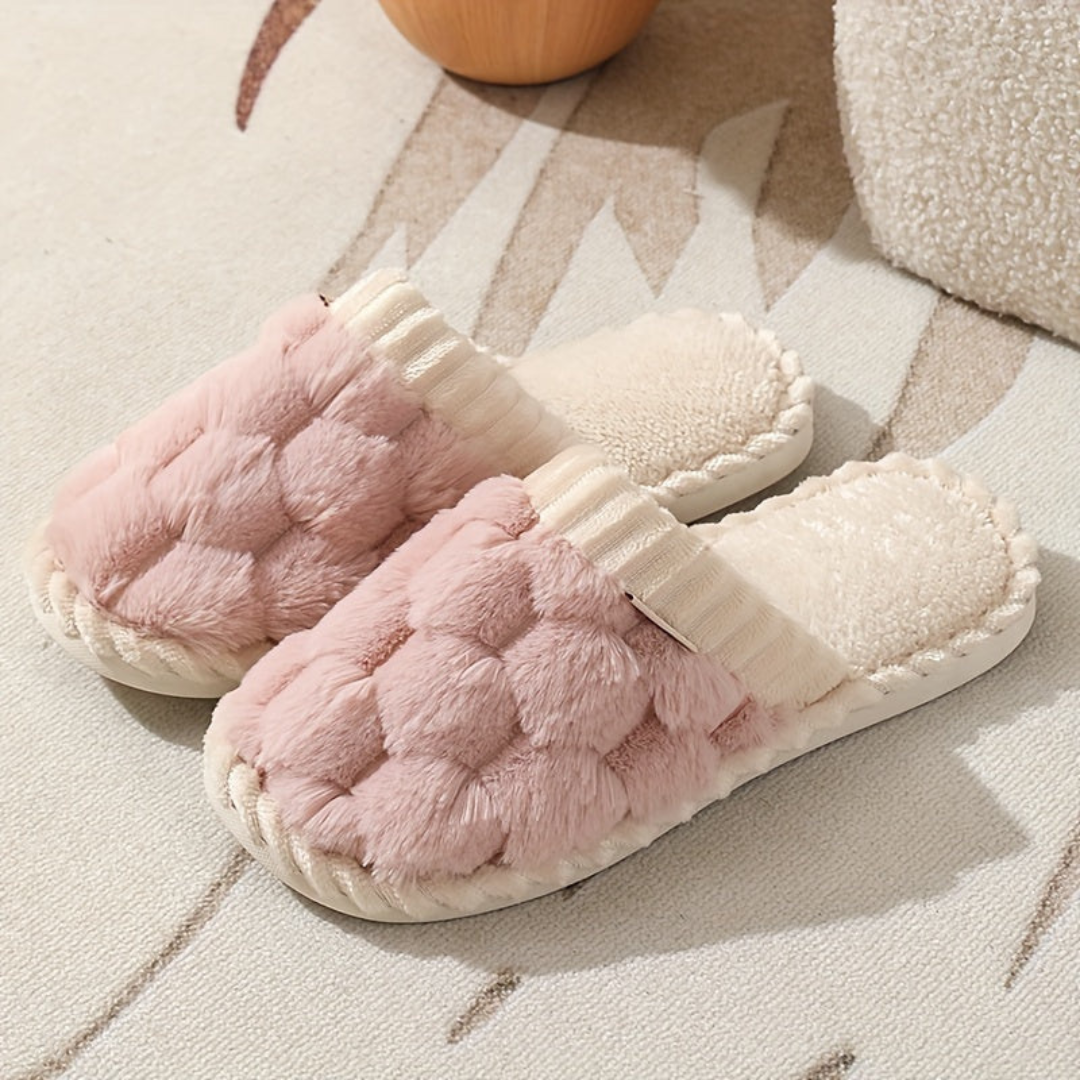 Zapatillas de invierno para mujer con forro suave