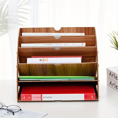 WoodFlow A4 Organizator – Stilski spremnik za svaki stol
