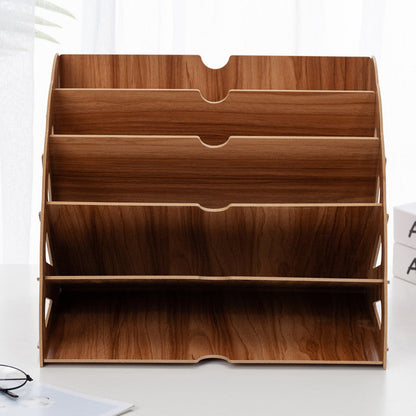 WoodFlow A4 Organizator – Stilski spremnik za svaki stol