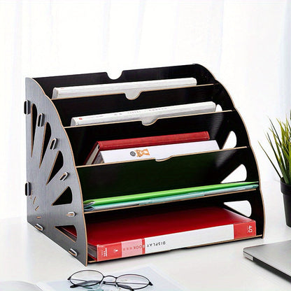 WoodFlow A4 Organizator – Stilski spremnik za svaki stol