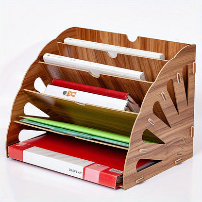 WoodFlow A4 Organizator – Stilski spremnik za svaki stol