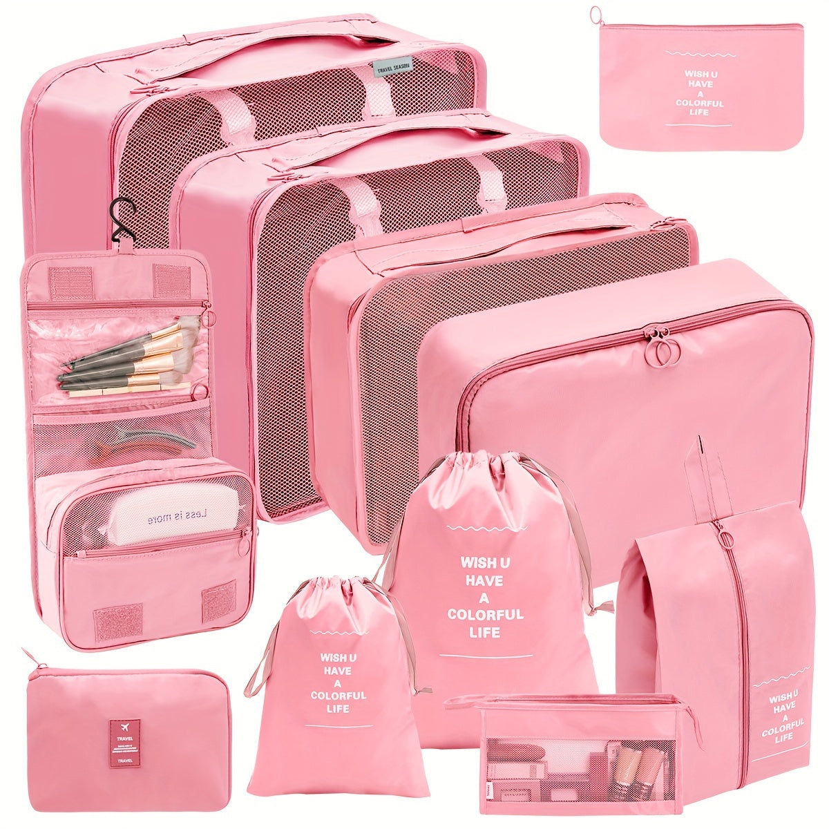 PackMate set od 11 pakirnih kocki – Organizirajte svoj prtljag