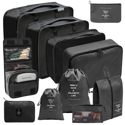 PackMate set od 11 pakirnih kocki – Organizirajte svoj prtljag