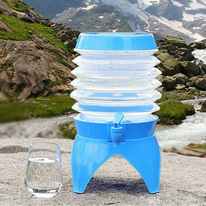 Prijenosni sklopivi kantu za vodu – 3,5L s izvlačivim slavina