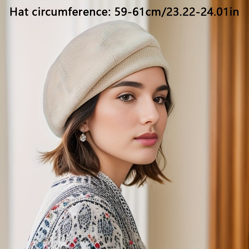 Sophie retro beretka – Moderna zimska kapa za hladne dane