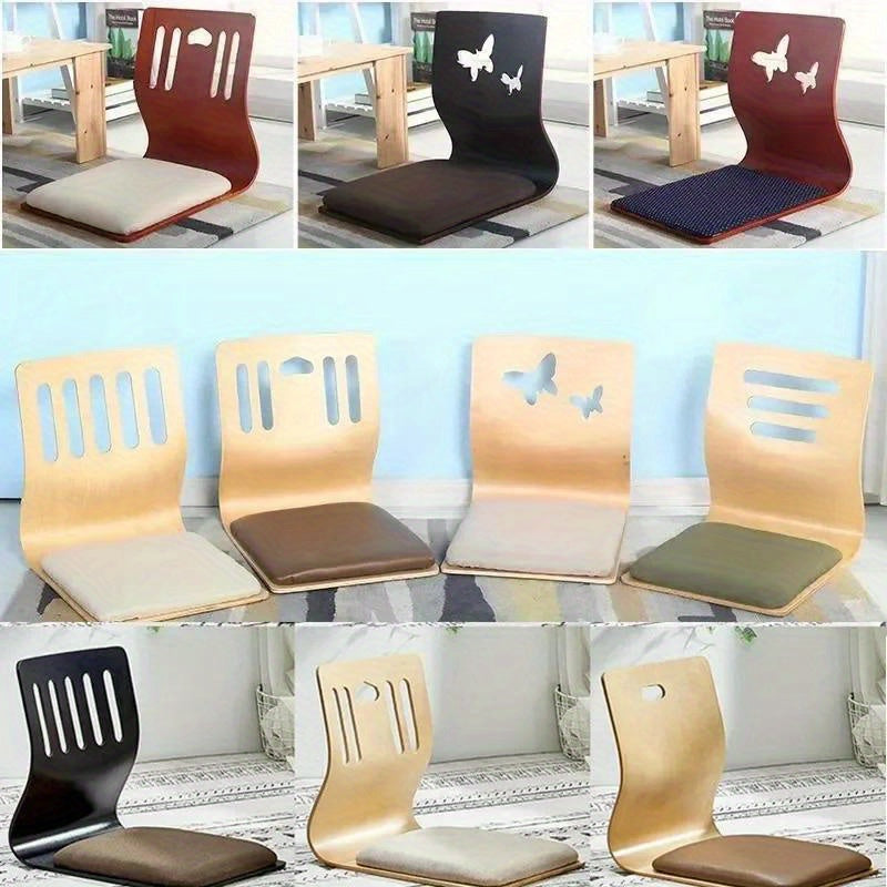 Conjunto de asientos de suelo Zenito Zaisu: minimalista y cómodo
