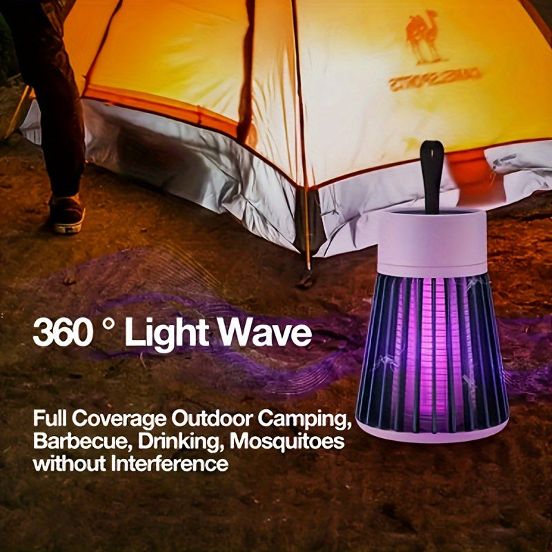 Punjiva lampa protiv komaraca – 360° UV električni udar za uništavanje insekata