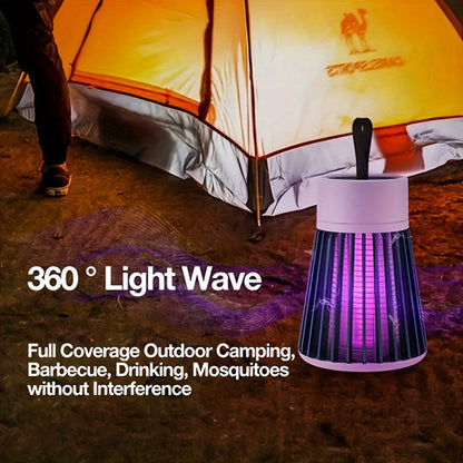 Punjiva lampa protiv komaraca – 360° UV električni udar za uništavanje insekata