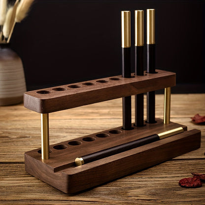 Organizador de escritorio WalnutCraft: elegante y funcional, todo en uno