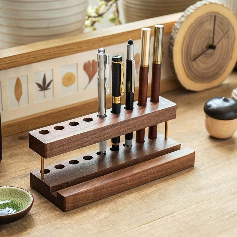 Organizador de escritorio WalnutCraft: elegante y funcional, todo en uno
