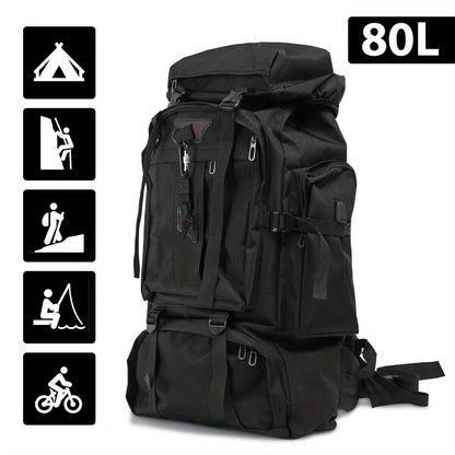 Mochila de senderismo Explorer de 80 litros: robusta y versátil