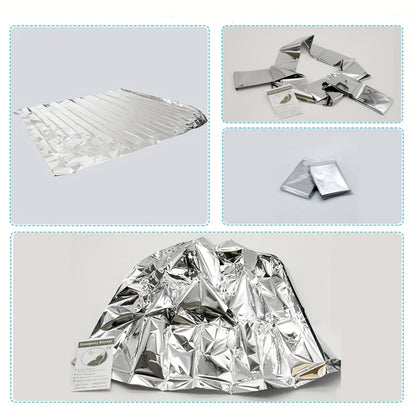 Mantas de emergencia ThermoShield: compactas e impermeables, para una retención óptima del calor