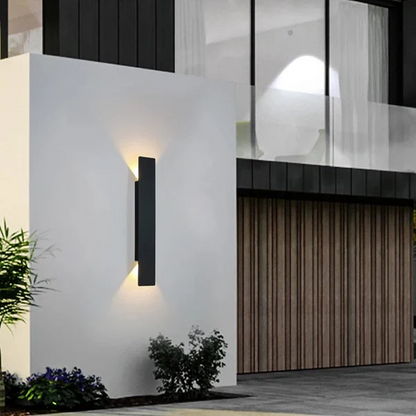 AquaLine LED vanjska zidna svjetiljka – Jednostavan dizajn s kućištem otpornim na vremenske uvjete