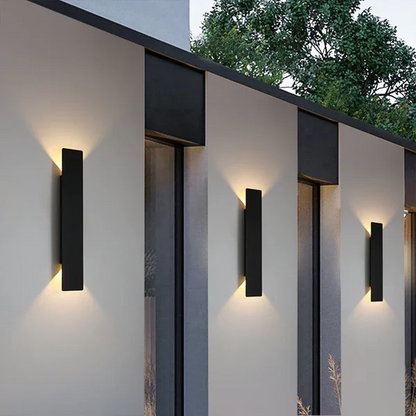 AquaLine LED vanjska zidna svjetiljka – Jednostavan dizajn s kućištem otpornim na vremenske uvjete