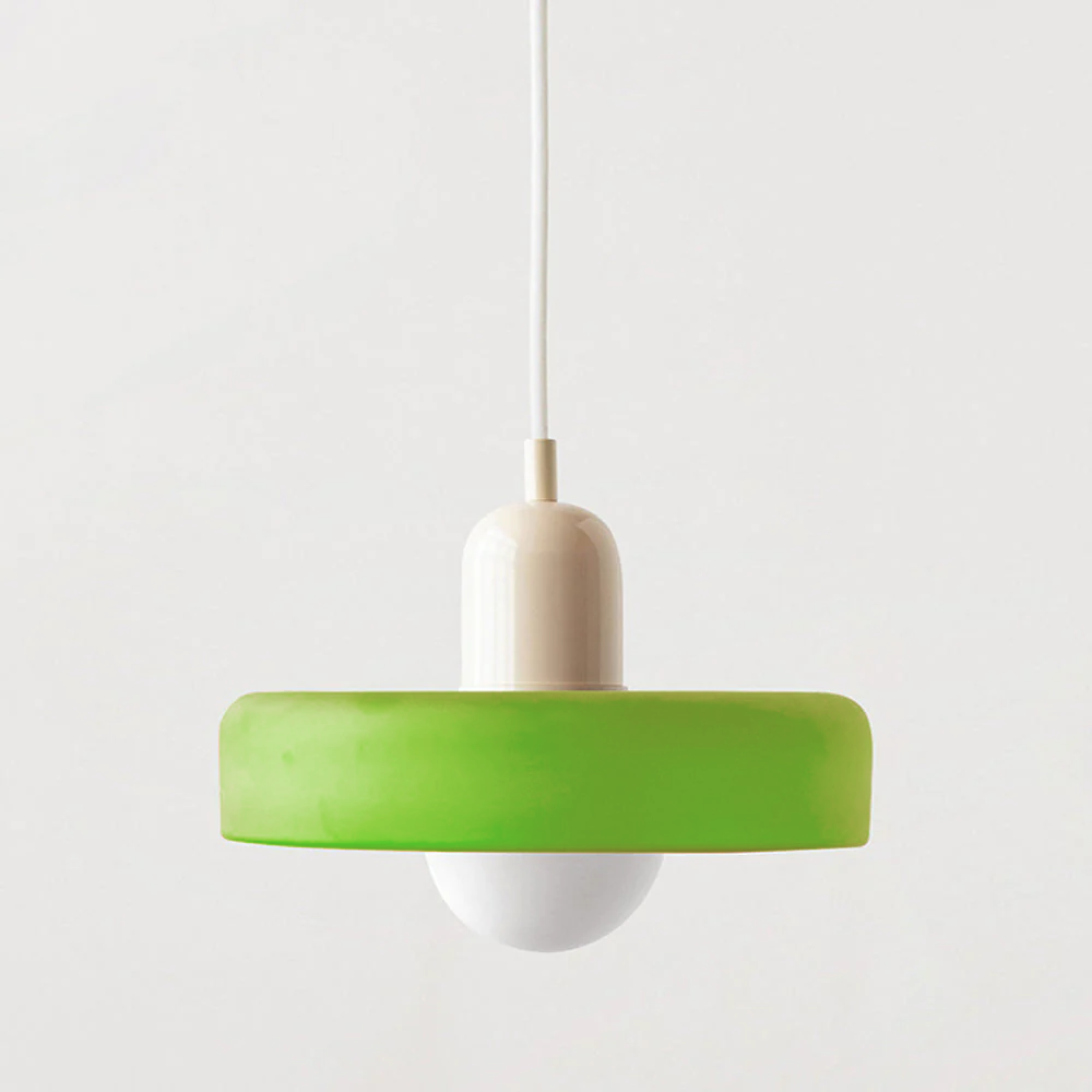ColorLoop viseća svjetiljka – Umjetnički Bauhaus luster s toplim svjetlom