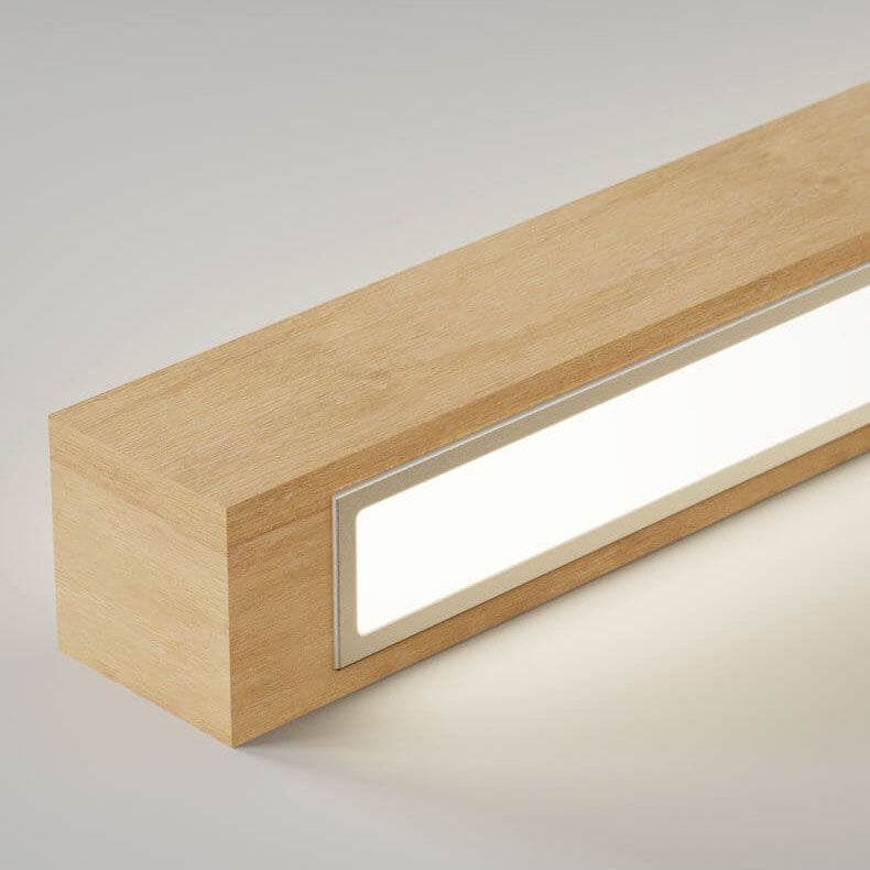 Minimalistička drvena zidna lampa – Atmosfersko osvjetljenje za svaki prostor