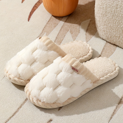 Zapatillas de invierno para mujer con forro suave