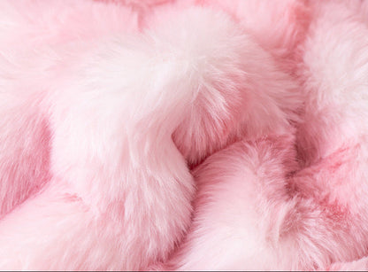 Weiche Flauschdecke mit Tie-Dye-Muster