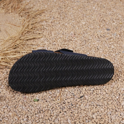 Sandalias ajustables StrideFlex para hombre: comodidad, ligereza e informal