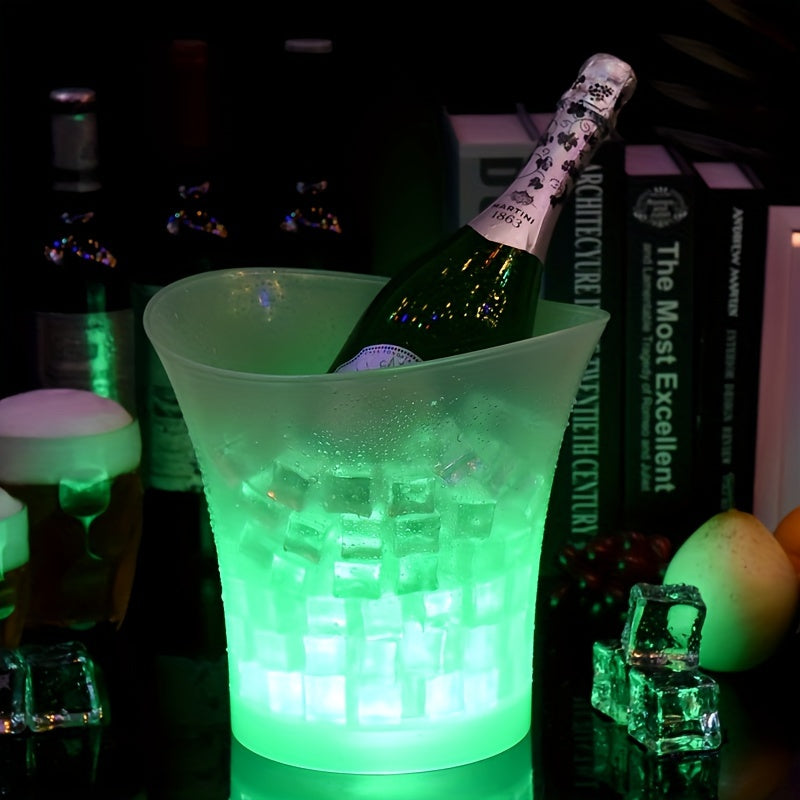 5L LED osvijetljeni kantu za led – Savršeno za šampanjac i pivo