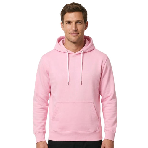 Herren Fleece Hoodie mit Kapuze und Kängurutasche für Alltag und Freizeit