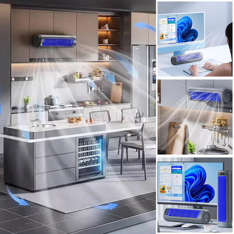 CoolBreeze - Drahtlose Aufladbare Klimaanlage