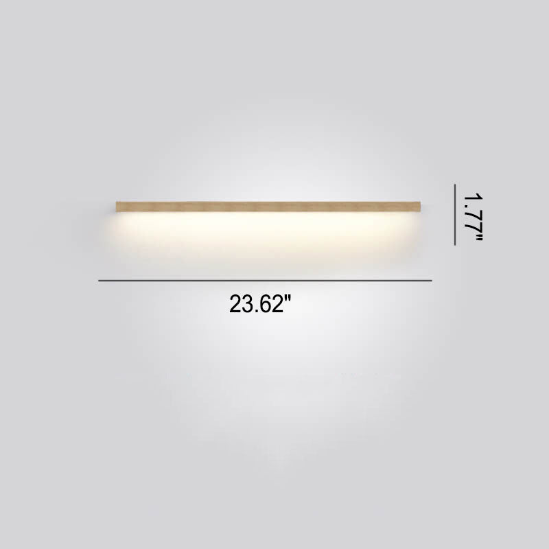 Minimalistička drvena zidna lampa – Atmosfersko osvjetljenje za svaki prostor