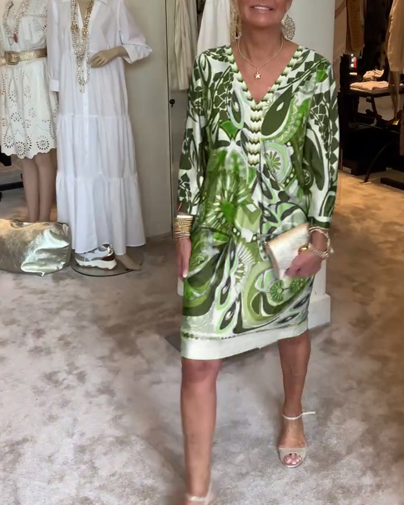 Vintage Vibe haljina – Elegantna i udobna za svaku priliku