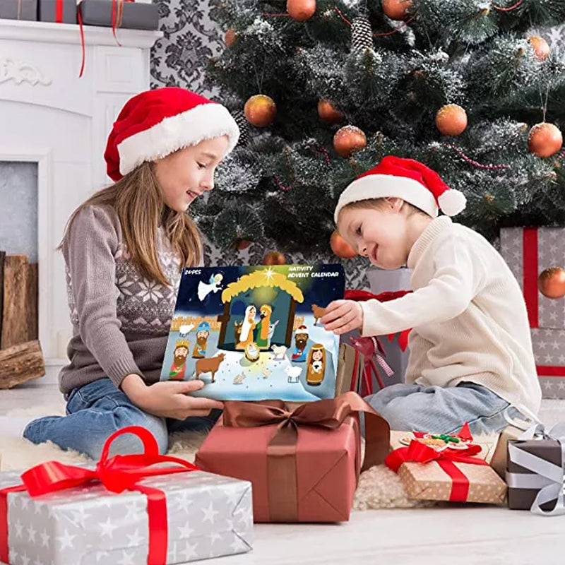 Božićni adventski kalendar s jaslicama – Za čarobno božićno iskustvo