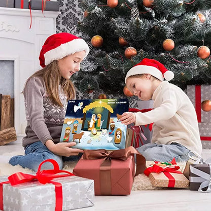 Božićni adventski kalendar s jaslicama – Za čarobno božićno iskustvo