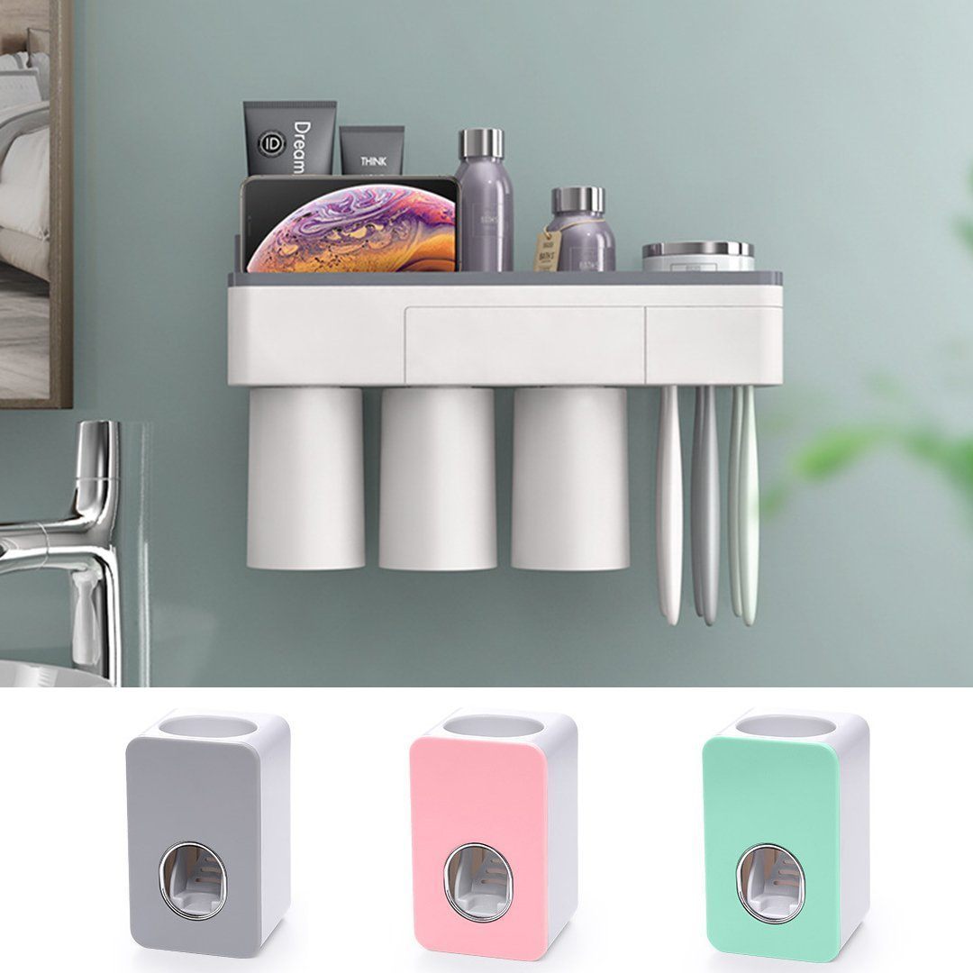 ToothCare – Praktični držač za četkicu za zube s dozatorom paste