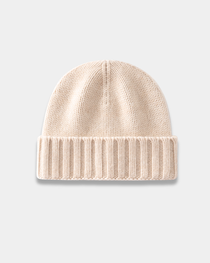 Gorro clásico de punto de cachemira