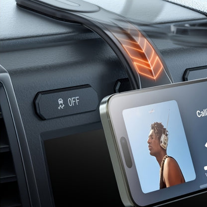 Suporte magnético flexível para telemóvel no automóvel