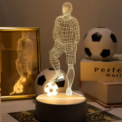Nogometna 3D lampa – Za sportsku atmosferu