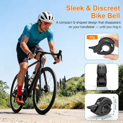 Timbre universal para bicicleta de gran volumen