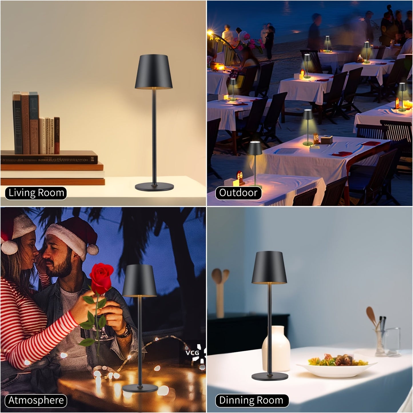 Stilska bežična stolna lampa – moderna i praktična