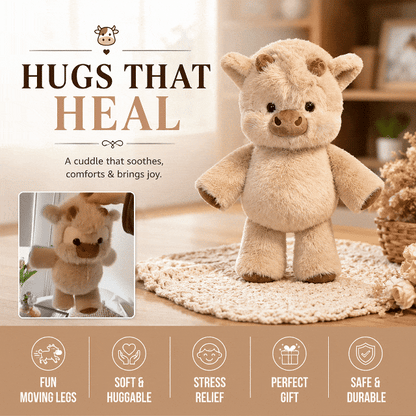 Peluche interativo com braços móveis e pernas dançantes