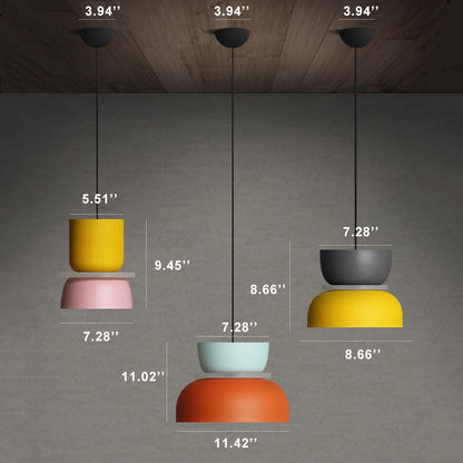 Scandi Glow viseća lampa – Šareni dizajn, moderan i energetski učinkovit