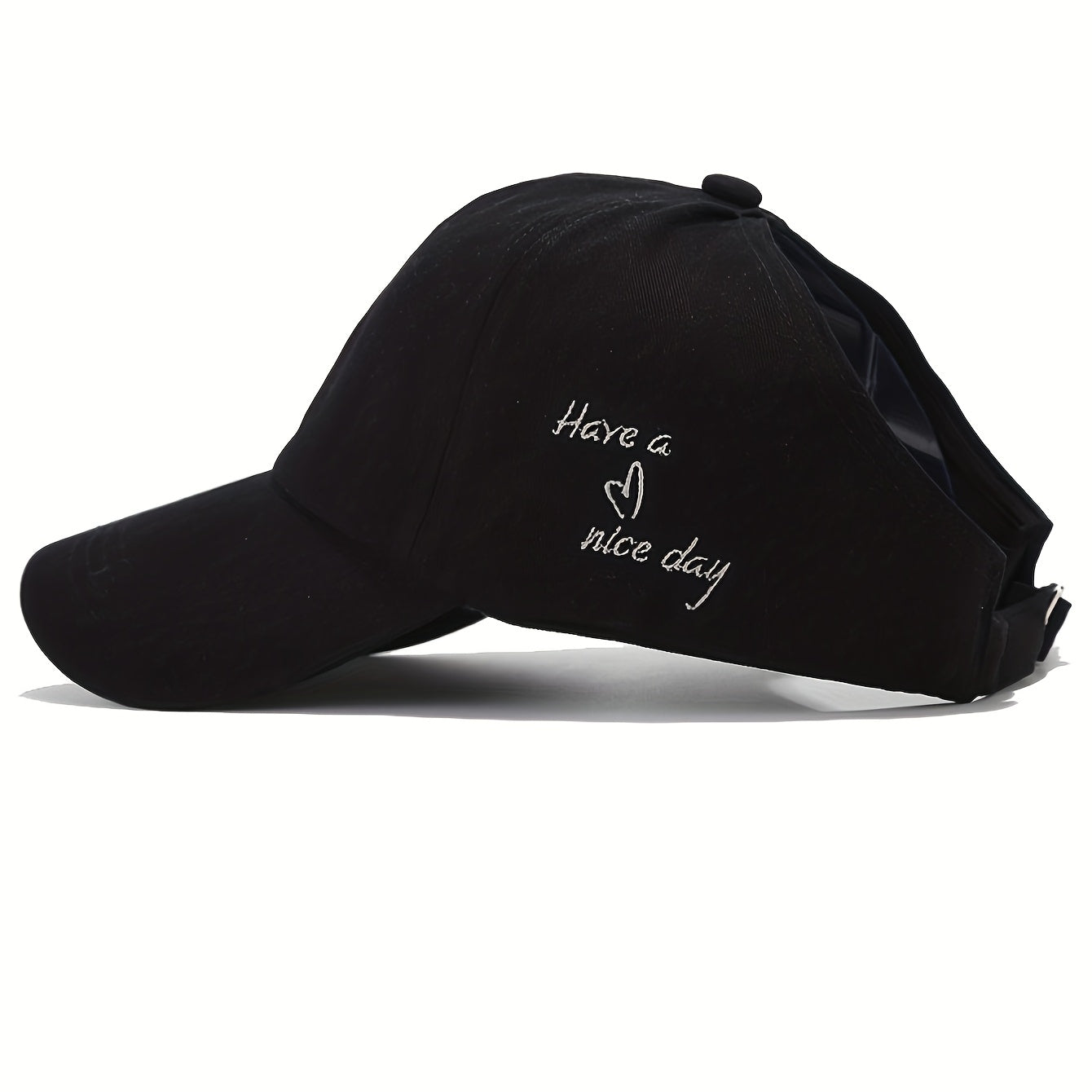 Gorra de béisbol para mujer con abertura para cola de caballo: ligera y ventilada.