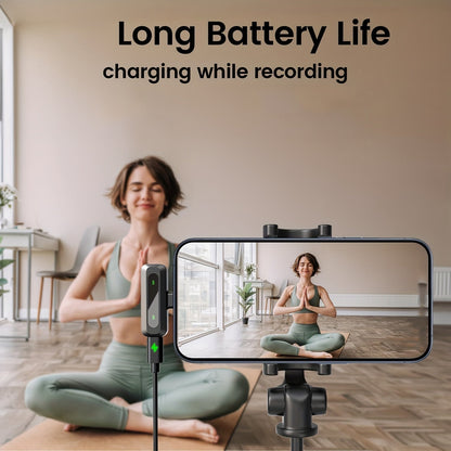 Micrófono de solapa inalámbrico SoundClip: para teléfonos inteligentes y tabletas