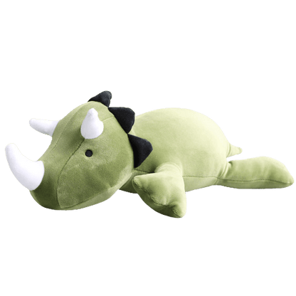 DinoKuschel para crianças - Dinossauro de peluche com peso para conforto e aconchego.