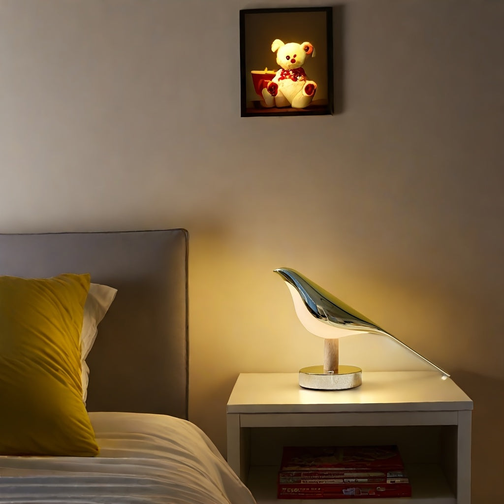 LED lampa u obliku ptice – Elegancija i mir u svakom prostoru