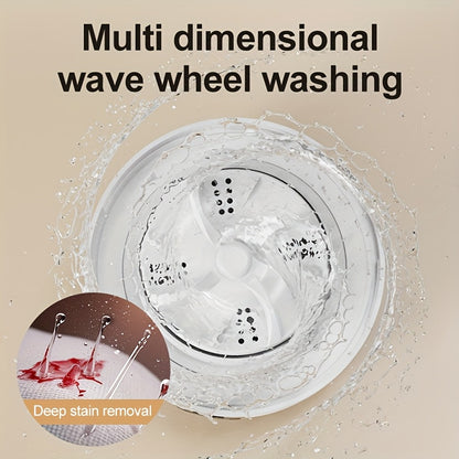 Tragbare Mini-Waschmaschine mit LCD-Display