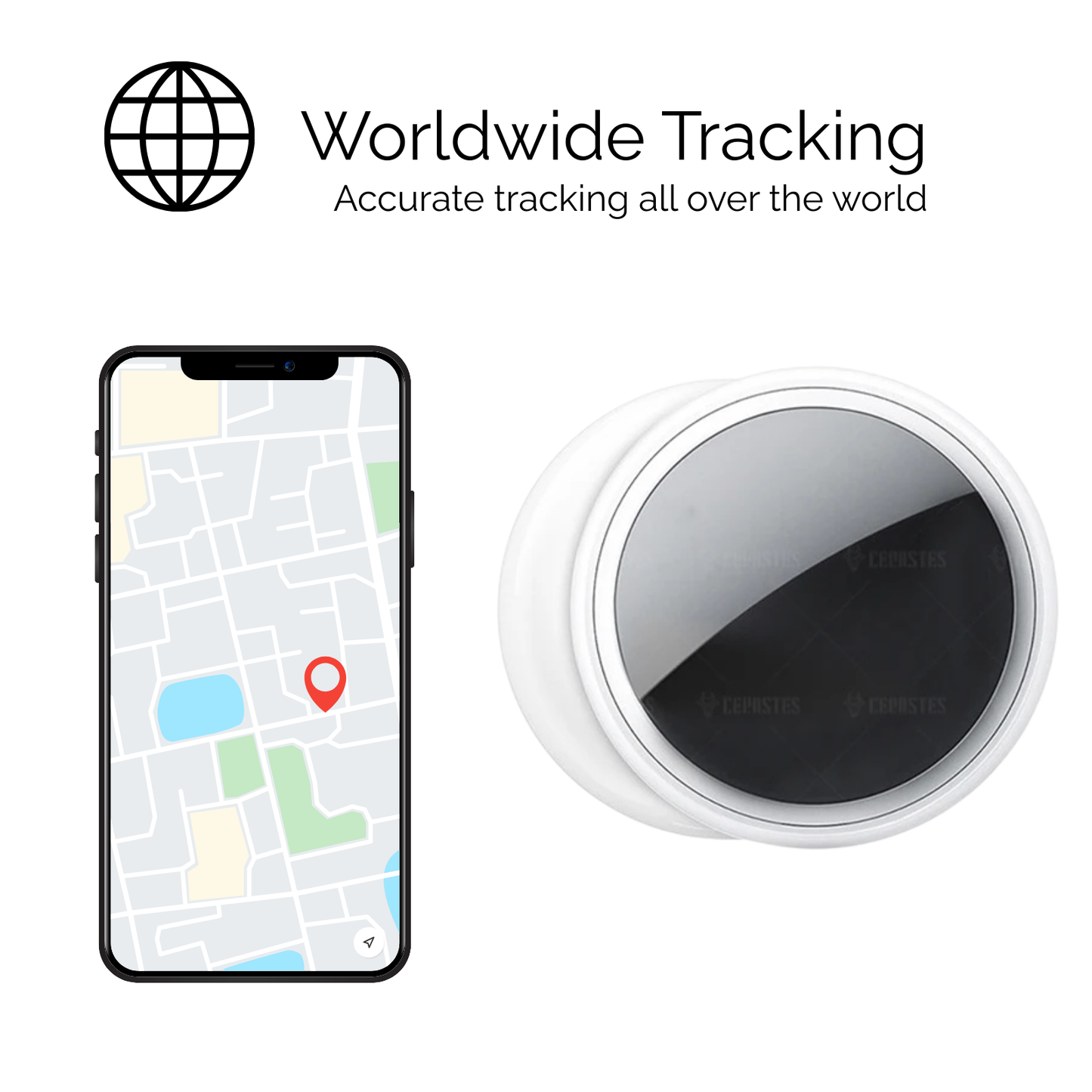 TrackMate pronalazač kućnih ljubimaca – Bluetooth tracker protiv gubitka za ljubimce i predmete