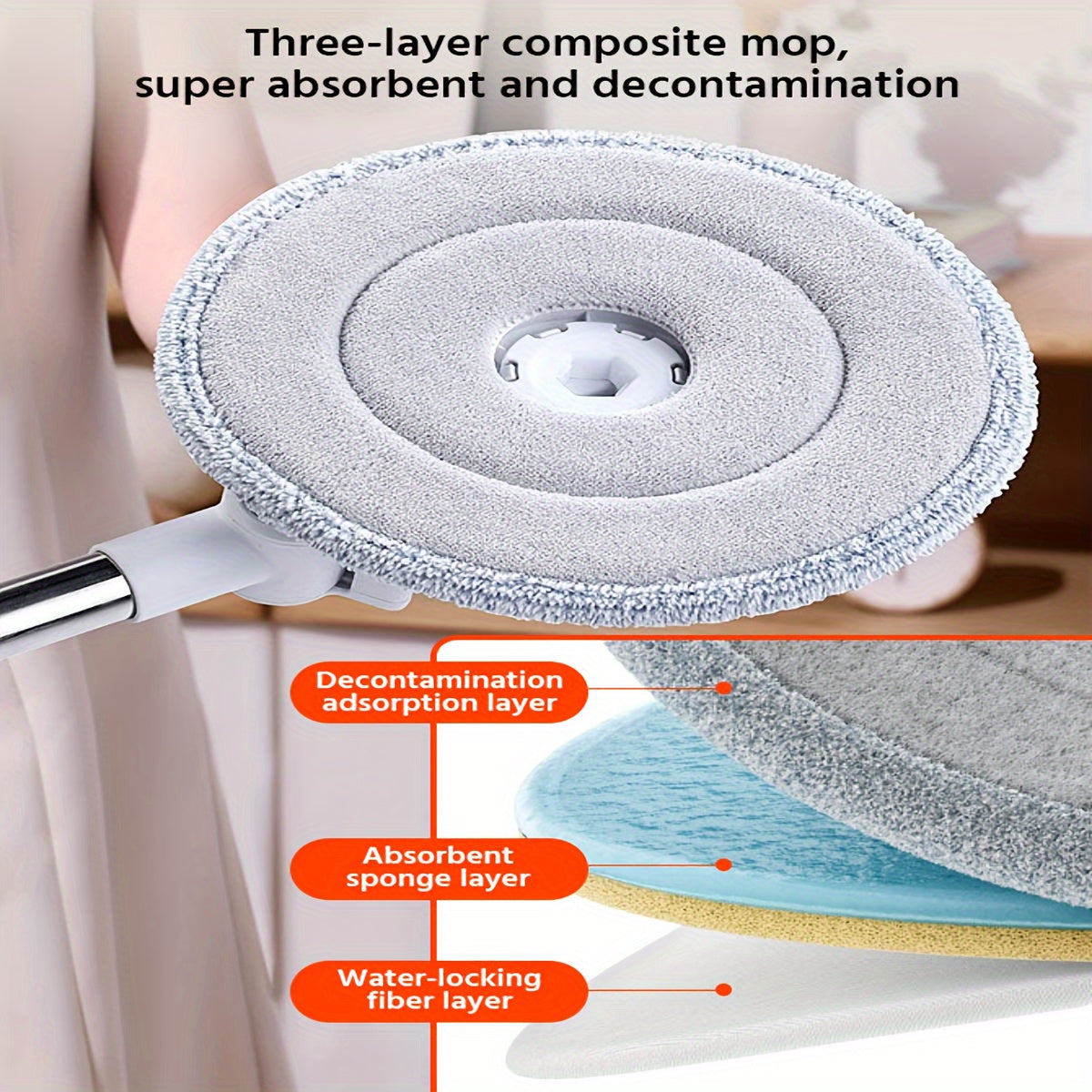 FlexiClean spin mop set – Bez ruku, podesiv i učinkovito čišćenje